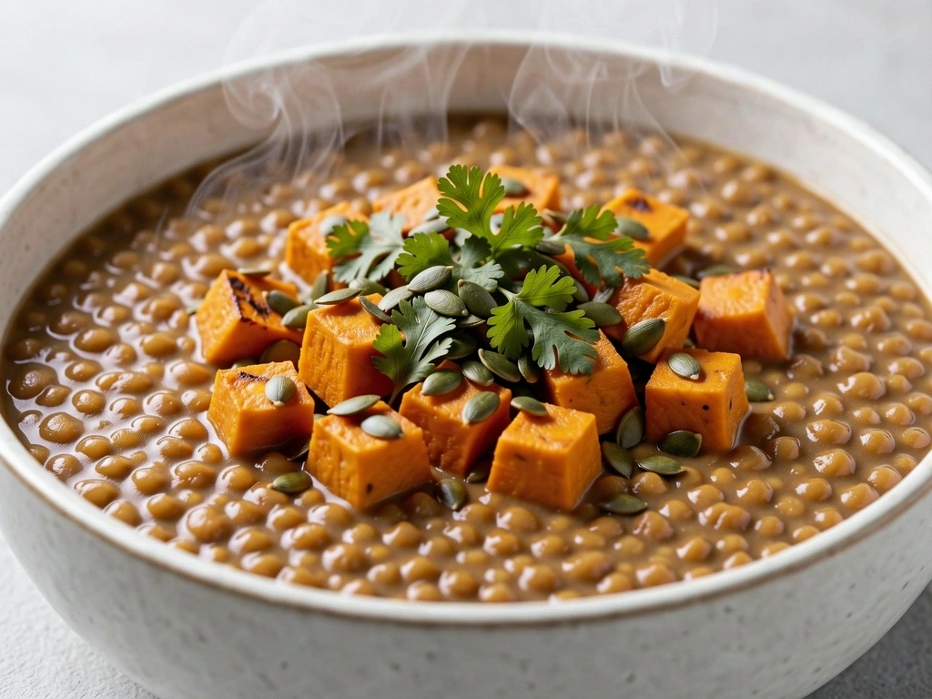 Guiso de lentejas saludable